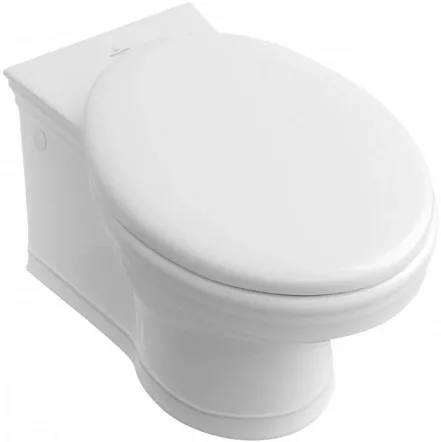 Унітаз підвісний Villeroy&Boch Amadea з кришкою (7C96B0R1_88106101)