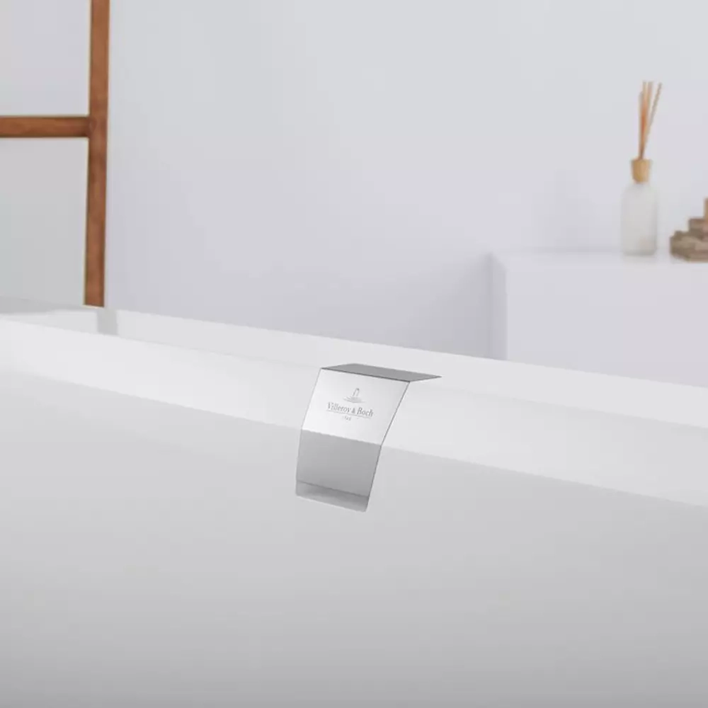 Ванна квариловая Villeroy&Boch Squaro Edge 170х75 см с ножками (uBQ170SQE2DV-01) Фото - 5