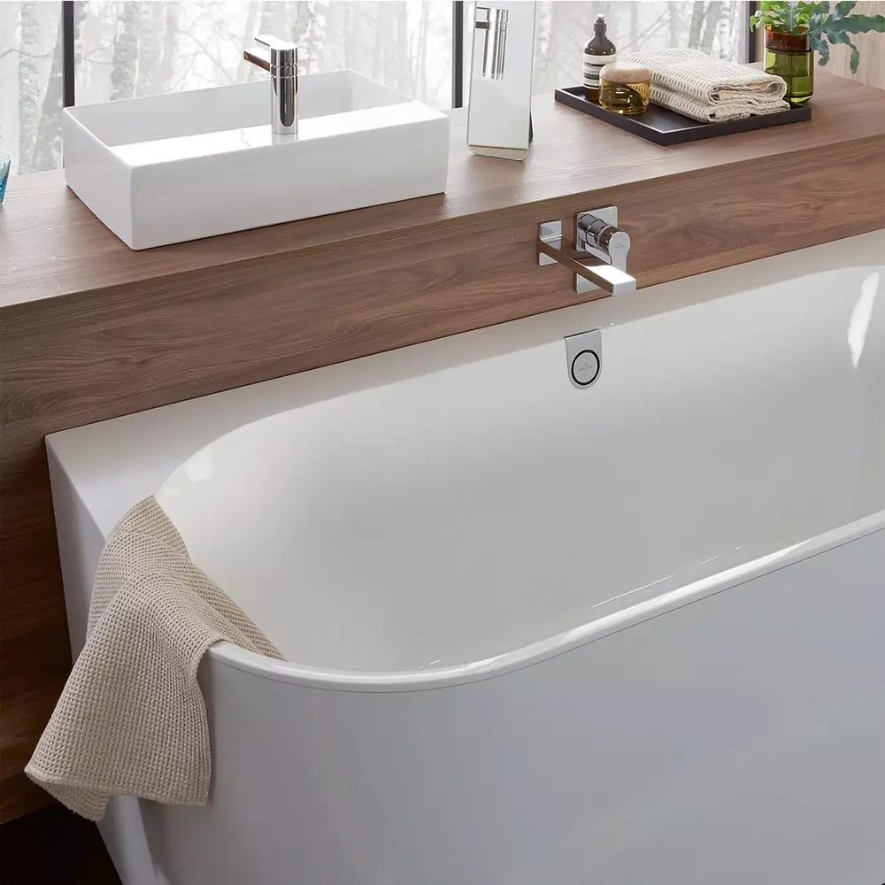 Кварцевая ванна Villeroy & Boch Oberon 2.0 180x80 (UBQ180OBR9CD00V-01) Фото - 7