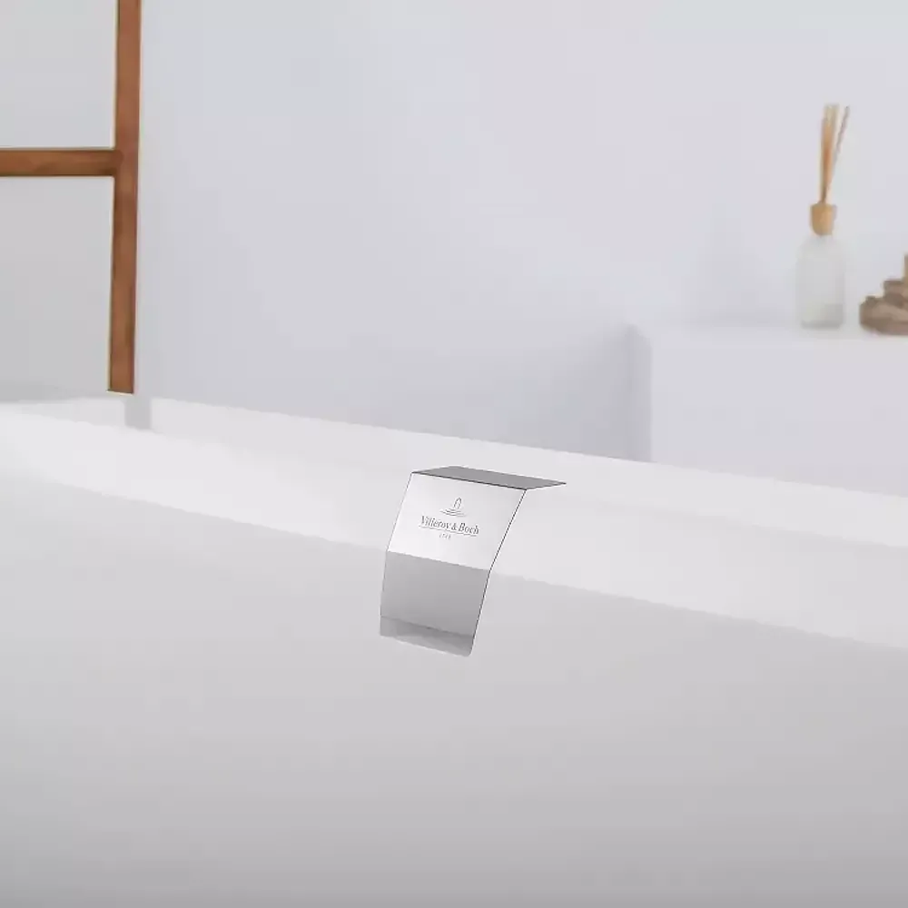 Накладка на сифон Villeroy&Boch UPCON0123 для ванны Squaro Edge 12, хром (UPCON0123) Фото - 4