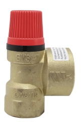 Предохранительный мембранный клапан Watts SVH для отопления 1.1/4 x 1.1/2 2,5