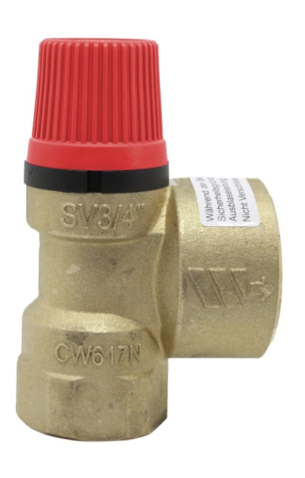 Запобіжний мембранний клапан Watts SVH для опалення 3/4 x 1 2,5