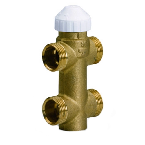 Триходовий латунний зональний клапан Watts для фанкойлів  ZV413112P DN15 1/2"