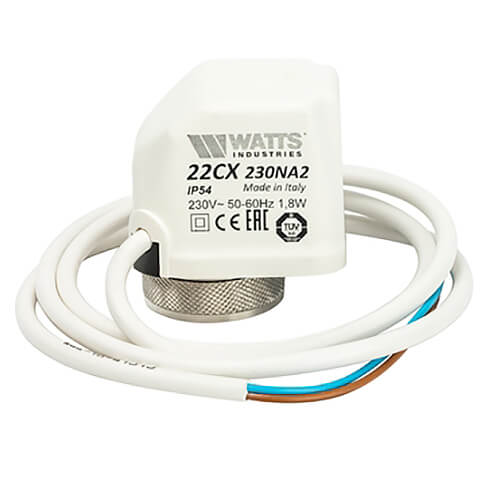 Электротермический компактный сервопривод Watts 22CX230NA2 230 В