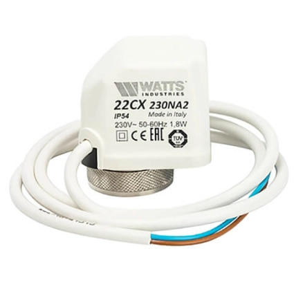 Електротермічний компактний сервопривід Watts 22CX230NA2 230 В