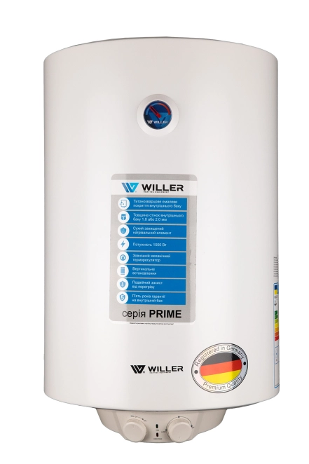 Бойлер електричний Willer EV80DR-Prime