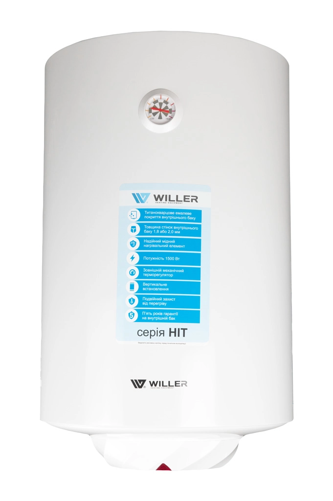 Бойлер електричний Willer EV80R-HIT