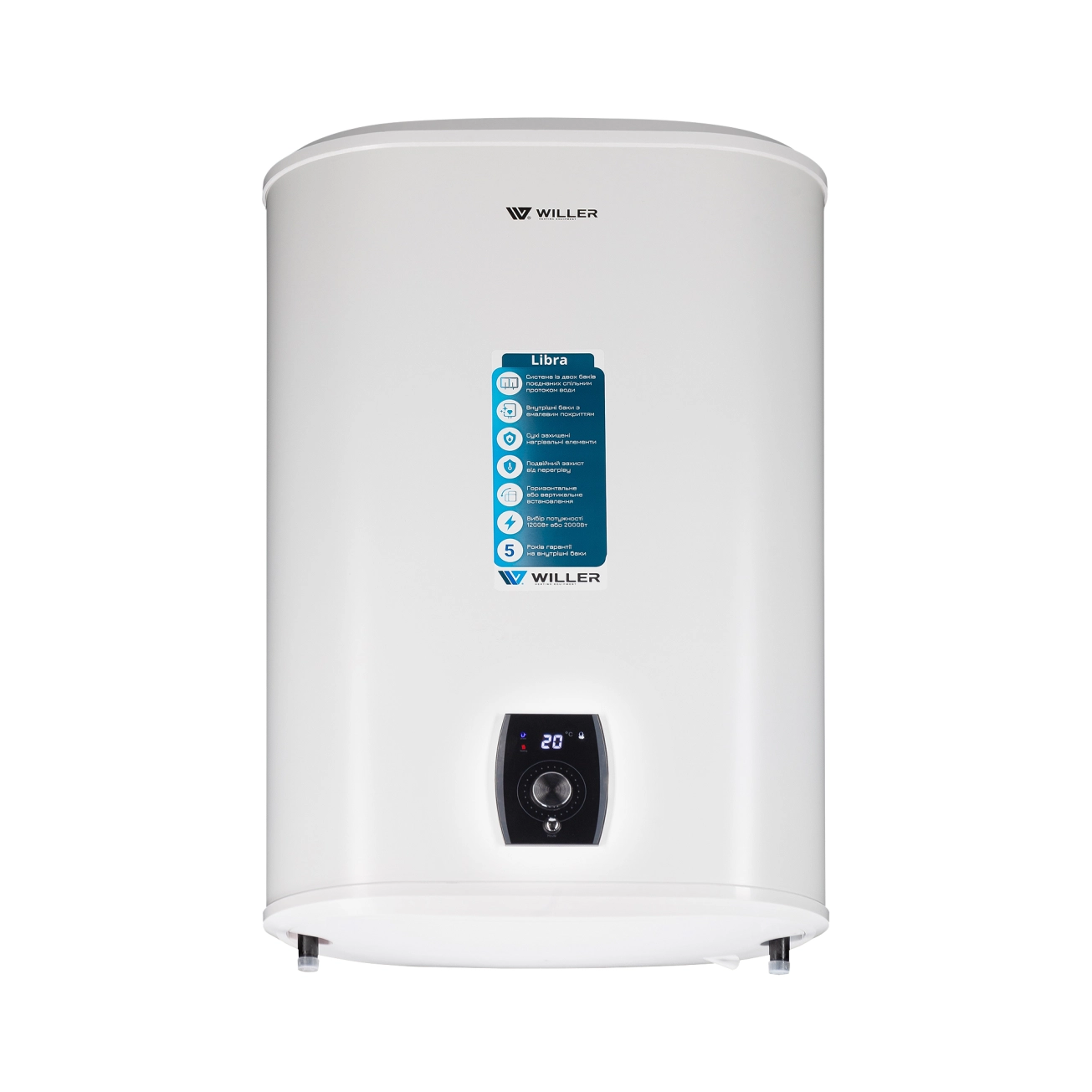 Бойлер электрический Willer EVH30DRI-Libra
