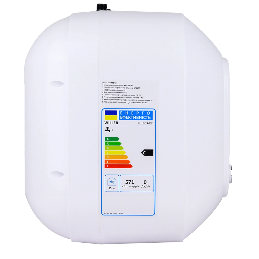 Водонагреватель Willer PUL30R-Elf Фото - 4