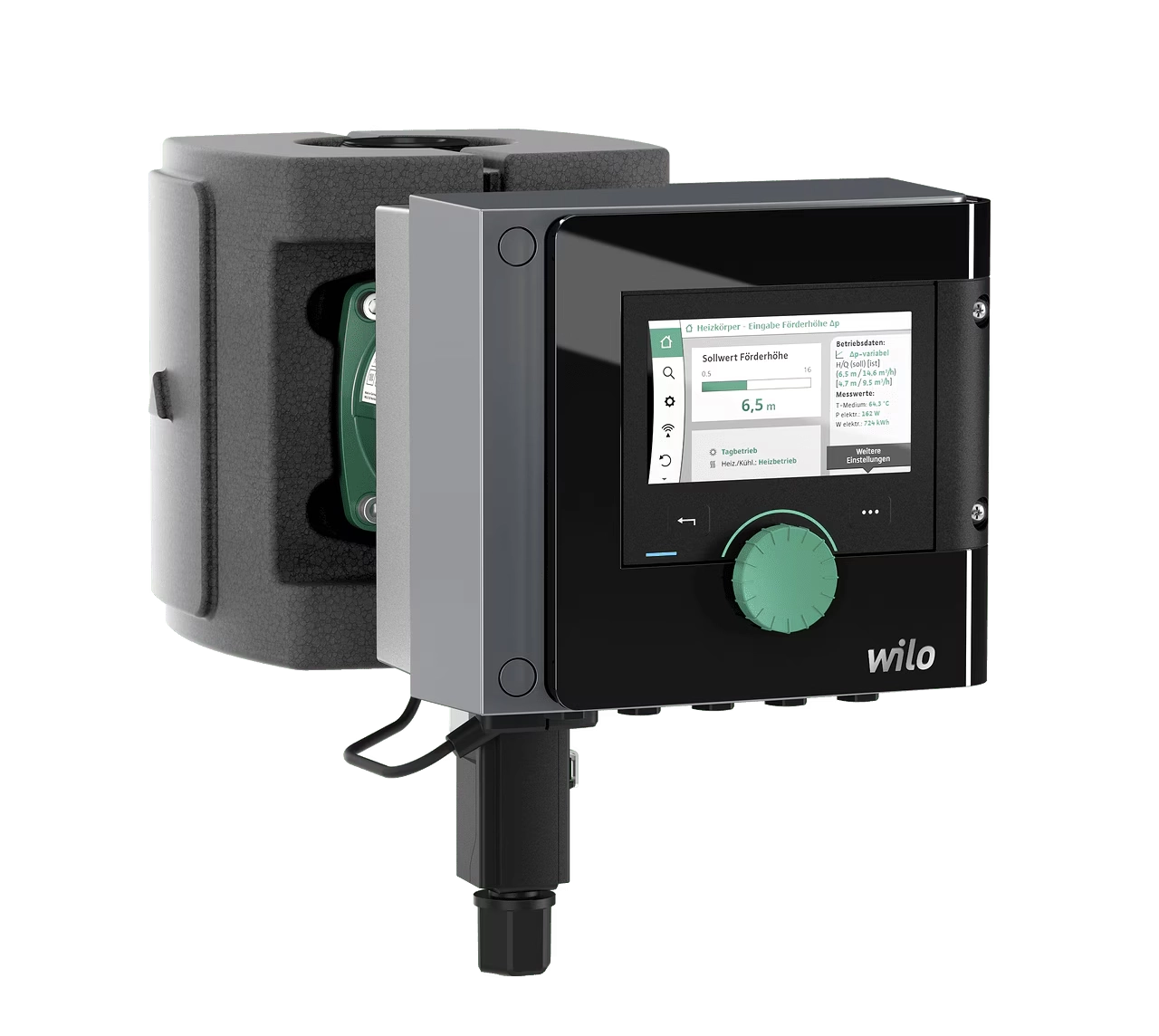 Насос циркуляционный WILO Stratos MAXO 25/0,5- 4 PN10 (без комплекта гаек) (2164567)