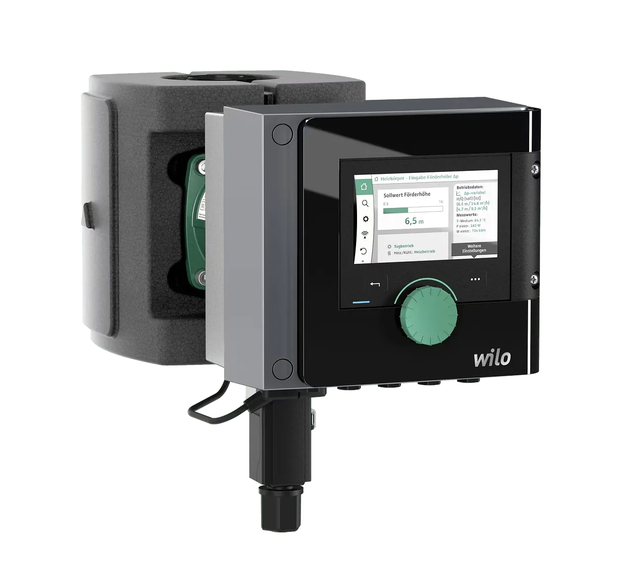 Насос циркуляційний WILO Stratos MAXO 25/0,5- 4 PN10 (без комплекту гайок) (2164567)