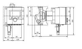Циркуляционный насос WILO Stratos MAXO 25/0,5-12 PN10 (2164571) Фото - 2