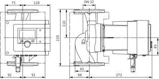 Циркуляційний насос WILO Stratos MAXO 32/0,5-12 PN16 (2186268) Фото - 2