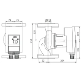 Циркуляционный насос Wilo Yonos MAXO-Z 40/0,5-12 (2175543) Фото - 1