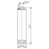 Насос заглиблюванний Wilo TWI 5-FS 308 1~230 (4144939) Фото - 1