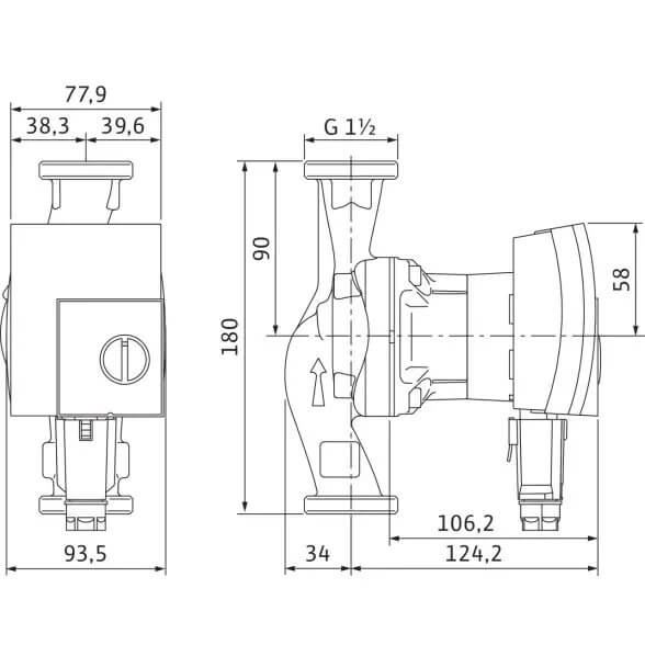 Циркуляционный насос WILO Yonos PICO 25/1-4 (4164013) Фото - 2