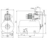 Насосна станція Wilo Initial Jet System 4-4-50 (4168024) Фото - 1