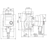 Циркуляційний насос WILO Stratos PICO 25/1-4-130-(ROW) (4216616) Фото - 1