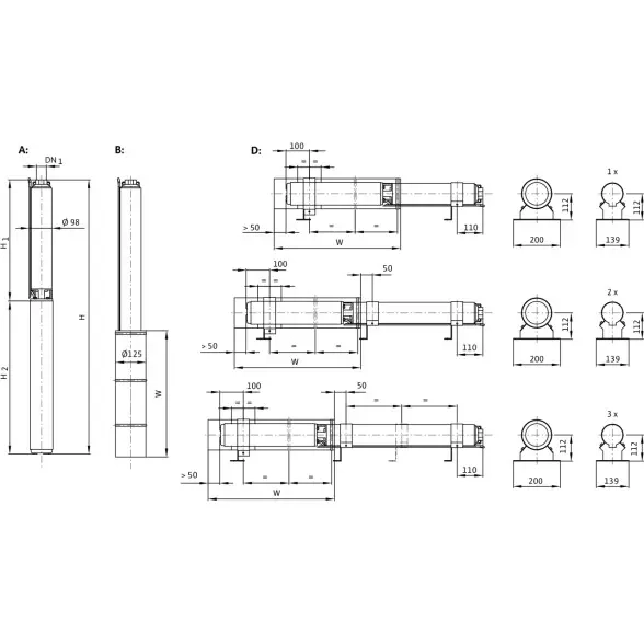 Насос свердловинний Wilo TWU 4-0409-DM-C (6049350) Фото - 1