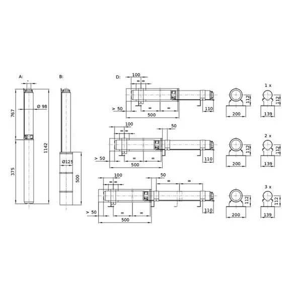 Насос заглиблюванний Wilo TWU4-0427-DM-C (6049353) Фото - 1