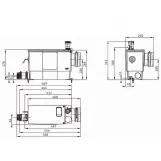 Канализационная установка Wilo DrainLift MINI3-XS/WC-EF (аналог SOLOLIFT2 WC-1. WC-3) (6095128) Фото - 1