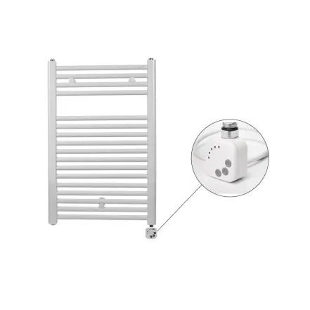 Рушникосушка електрична Zehnder Virando 500x786 мм з кабелем. білий (AB-080-050-9016-HEC-SC)