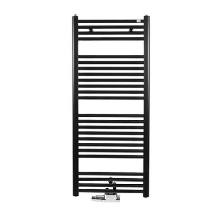 Рушникосушка водяна Zehnder Virando 500x1226 мм чорний матовий (AB-120-050-05-9017)