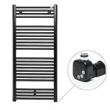 Рушникосушка електрична Zehnder Virando 500x1226 мм прихований чорний матовий (AB-120-050-9017-HEC-HID)