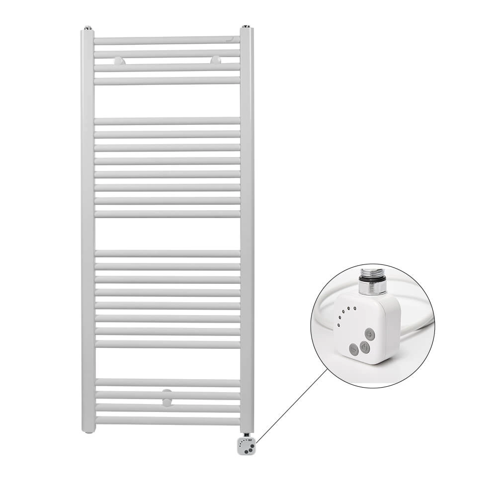 Рушникосушка електрична Zehnder Virando 600x1226 мм з кабелем. білий (AB-120-060-9016-HEC-SC)