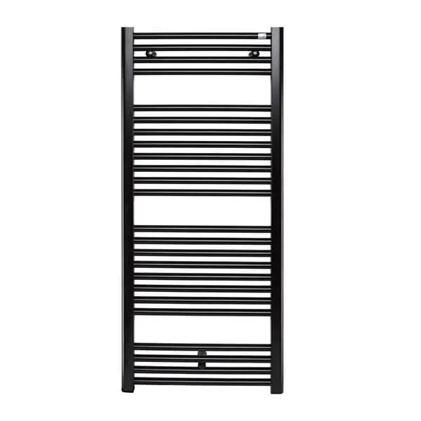 Полотенцесушитель водяной Zehnder Virando 600x1226 мм черный матовый (AB-120-060-9017)