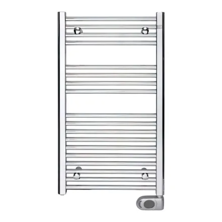 Рушникосушка електрична Zehnder Aura 786x500 мм хром, з кабелем (PBECZ-080-50-HEC-SC)