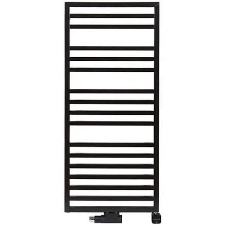 Полотенцесушитель комбинированный Zehnder Quaro Spa 550x1251 мм черный (QS-120-055-9017-NEX-MB)