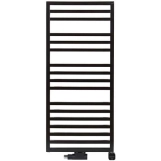 Полотенцесушитель водяной Zehnder Quaro Spa 550x1251 мм черный матовый (QS-120-055-9017)