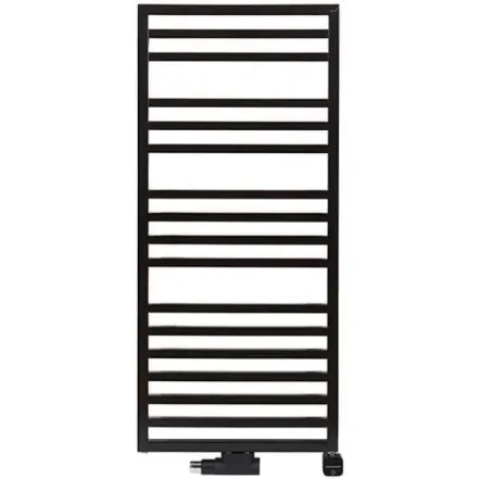 Рушникосушка водяна Zehnder Quaro Spa 550x1251 мм чорний матовий (QS-120-055-9017)