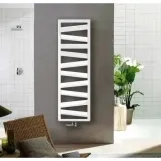 Полотенцесушитель комбинированный Zehnder Kazeane 1266x550 мм. Цвет белый (RB-130-050-9016-NEX-MB)
