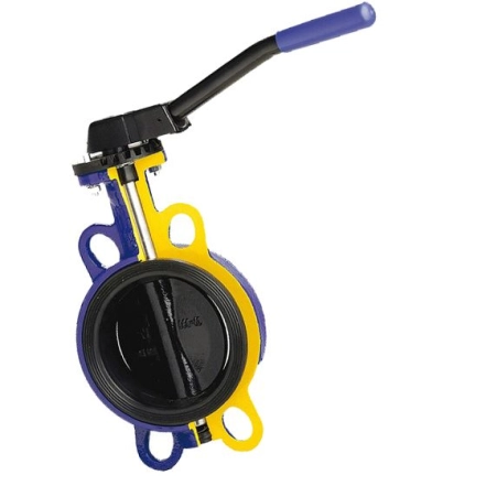 Регулятор "Баттерфляй" Zetkama Ду 50 (Ру=16, Т= -10..+110 °С), диск: чугун