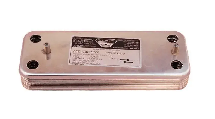 Теплообменник Zilmet ZB 190, 12 пл (INOX AISI 316L)(17B1901200)