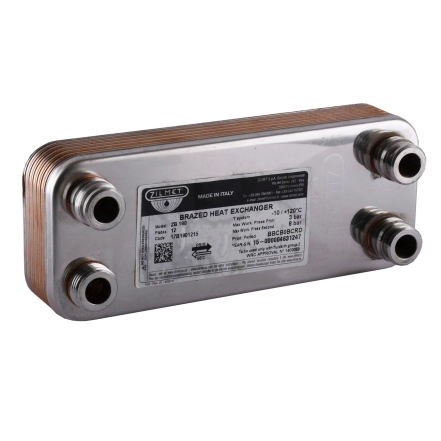 Теплообмінник Zilmet ZB 190, 12 пл. (INOX AISI 316L)(17B1901215)