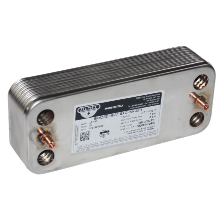 Теплообмінник Zilmet ZB 190, 16 пл. (INOX AISI 316L)(17B1901606)