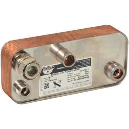 Теплообмінник Zilmet ZB 195, 16 пл. (INOX AISI 316L)(17B1951600)