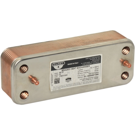 Теплообменник Zilmet ZB 207, 20 пл. (INOX AISI 316L) (17B2072000)