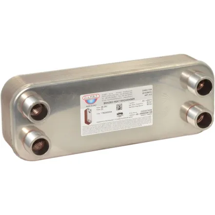 Теплообмінник Zilmet ZB 250, 20 пл. (INOX AISI 316L)(17B2502004)