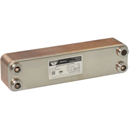 Теплообмінник Zilmet ZB 315, 24 пл. (INOX AISI 316L)(17B3152404)