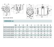 Канальный вентилятор Cata DUCT IN-LINE 160/560 Фото - 6