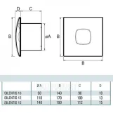 Вытяжной вентилятор Cata SILENTIS 12 INOX T Фото - 1