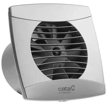 Вытяжной вентилятор Cata UC-10 HYGRO SILVER