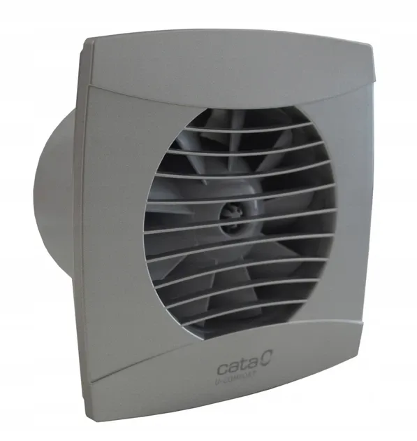 Вытяжной вентилятор Cata UC-12 TIMER SILVER