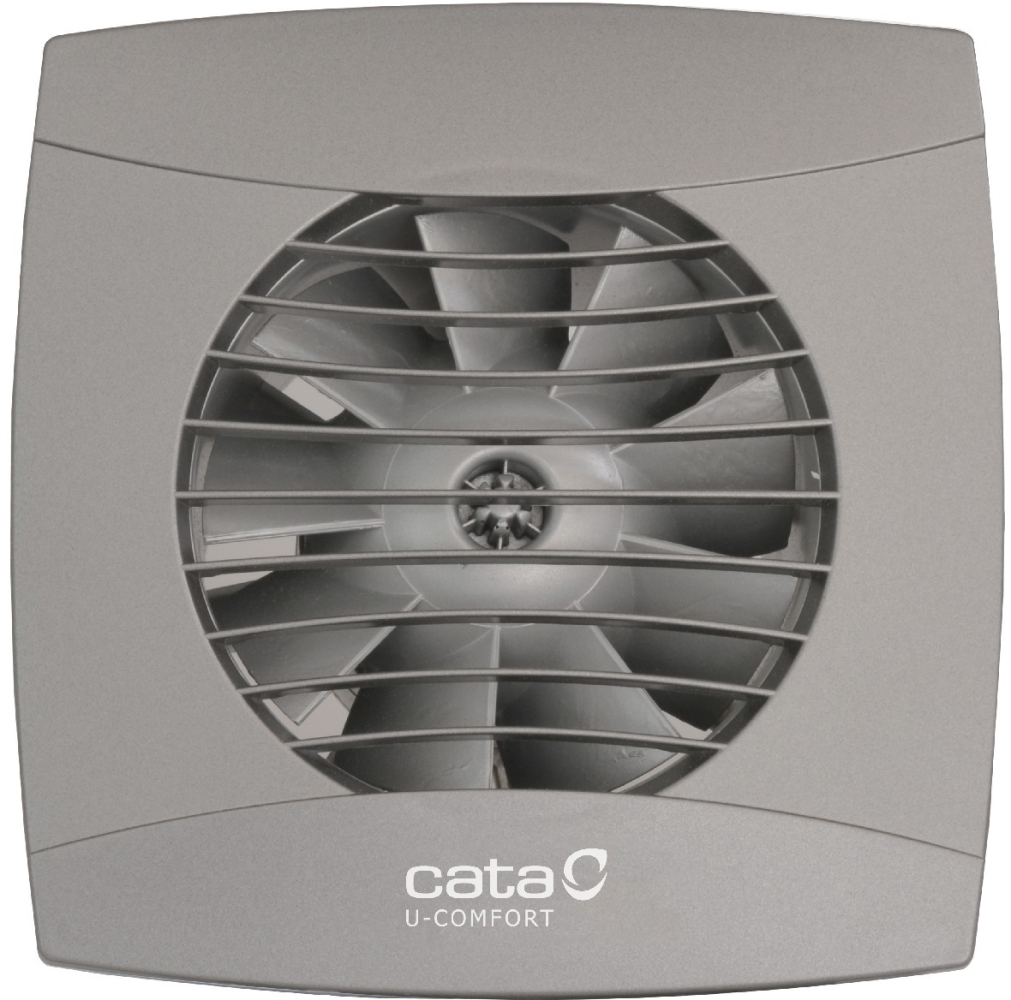 Вытяжной вентилятор Cata UC-12 HYGRO SILVER