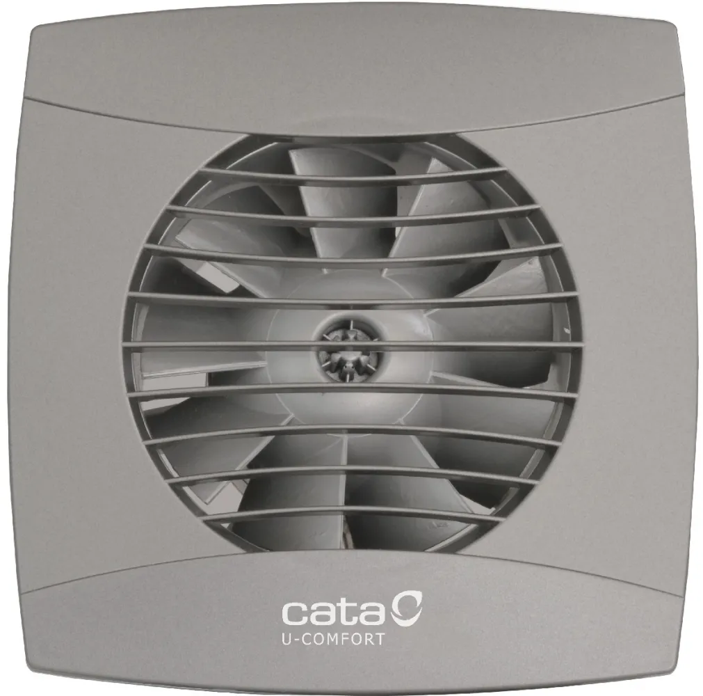 Вытяжной вентилятор Cata UC-12 HYGRO SILVER