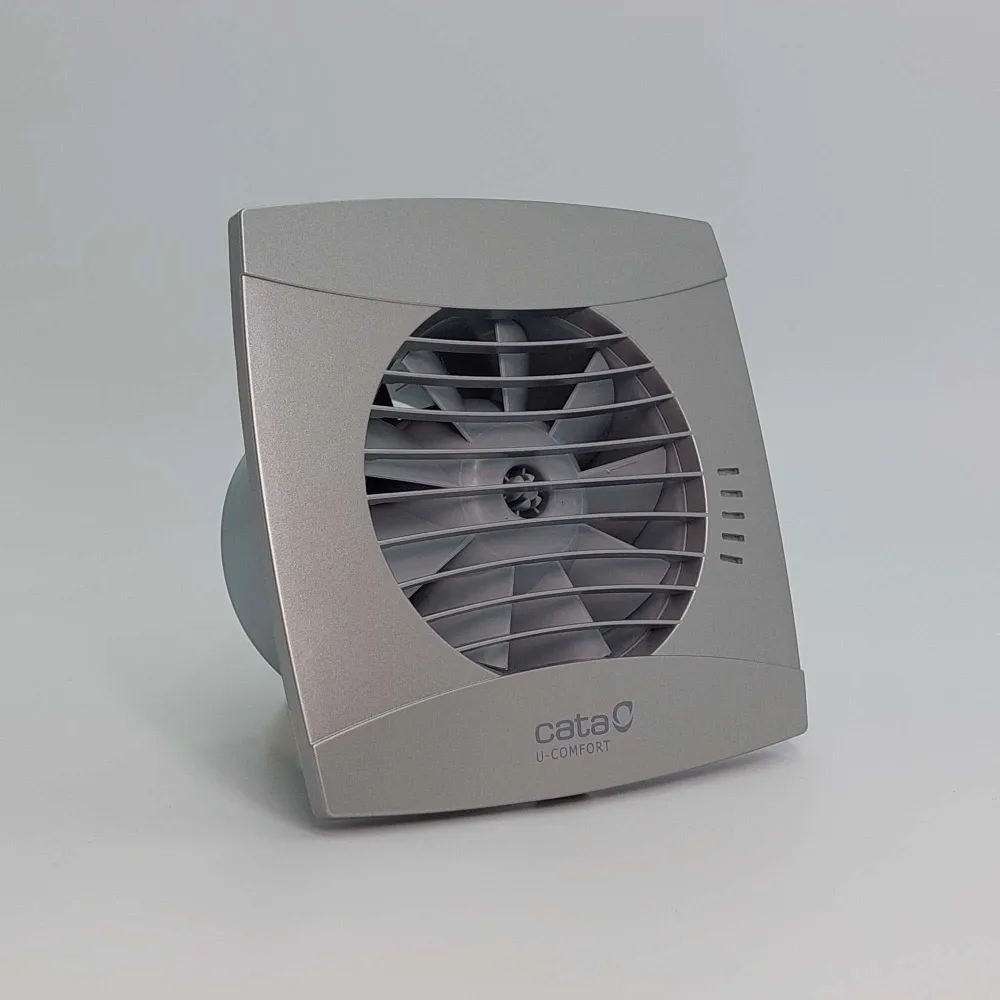 Вытяжной вентилятор Cata UC-12 HYGRO SILVER Фото - 1
